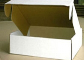 白色纸盒白色飞机盒白卡瓦楞盒
